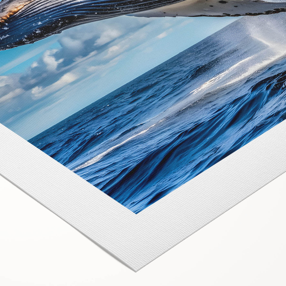 Art deco poster featuring a serene New Brunswick landscape in soft pastel hues on rolled canvas.