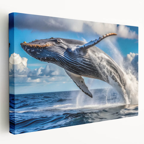 Scenic New Brunswick landscape on stretched canvas, featuring serene green and blue tones, ideal for kitchen wall art.