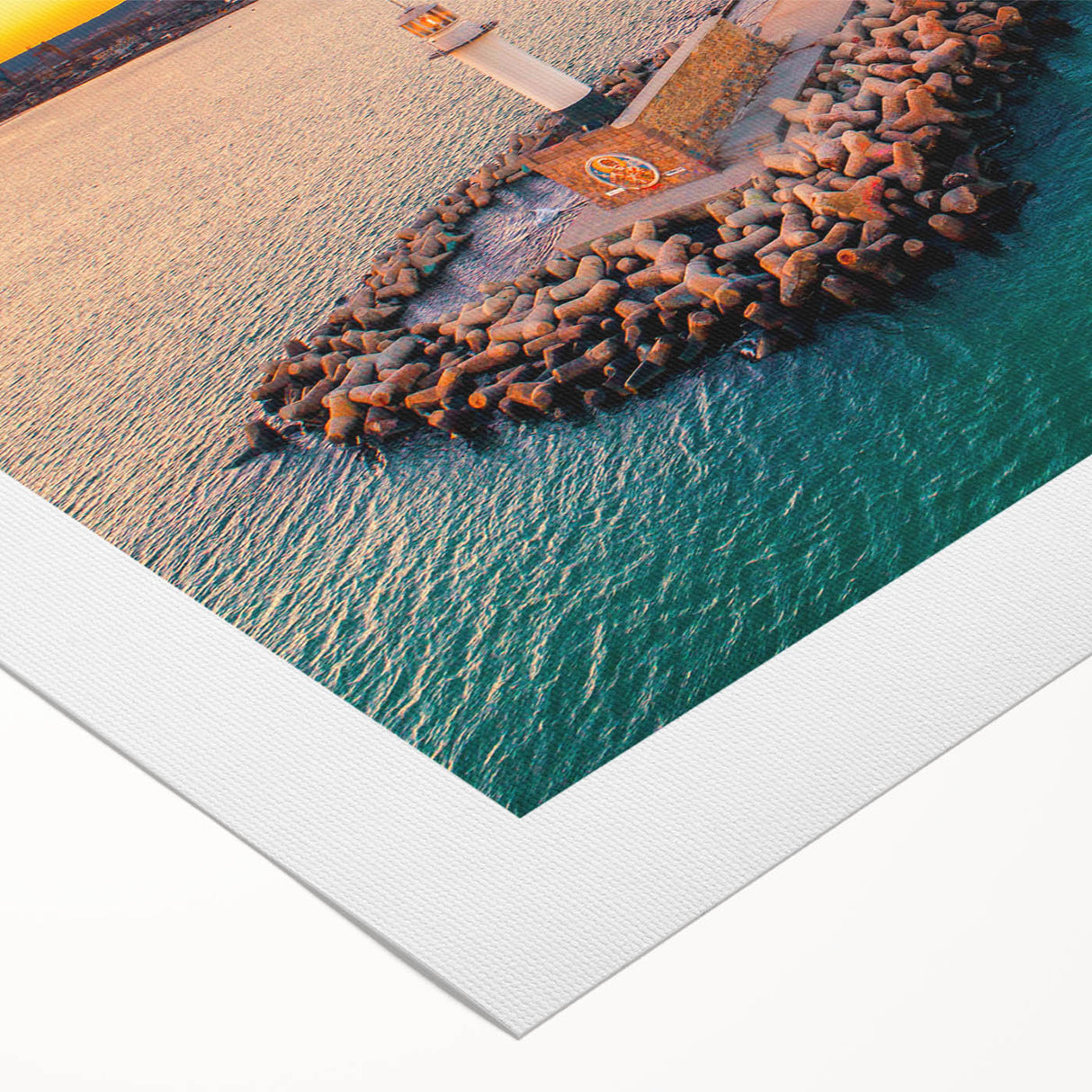 Art deco poster of a European Bulgarian landscape in muted earth tones on rolled canvas, suitable for dining room decor.