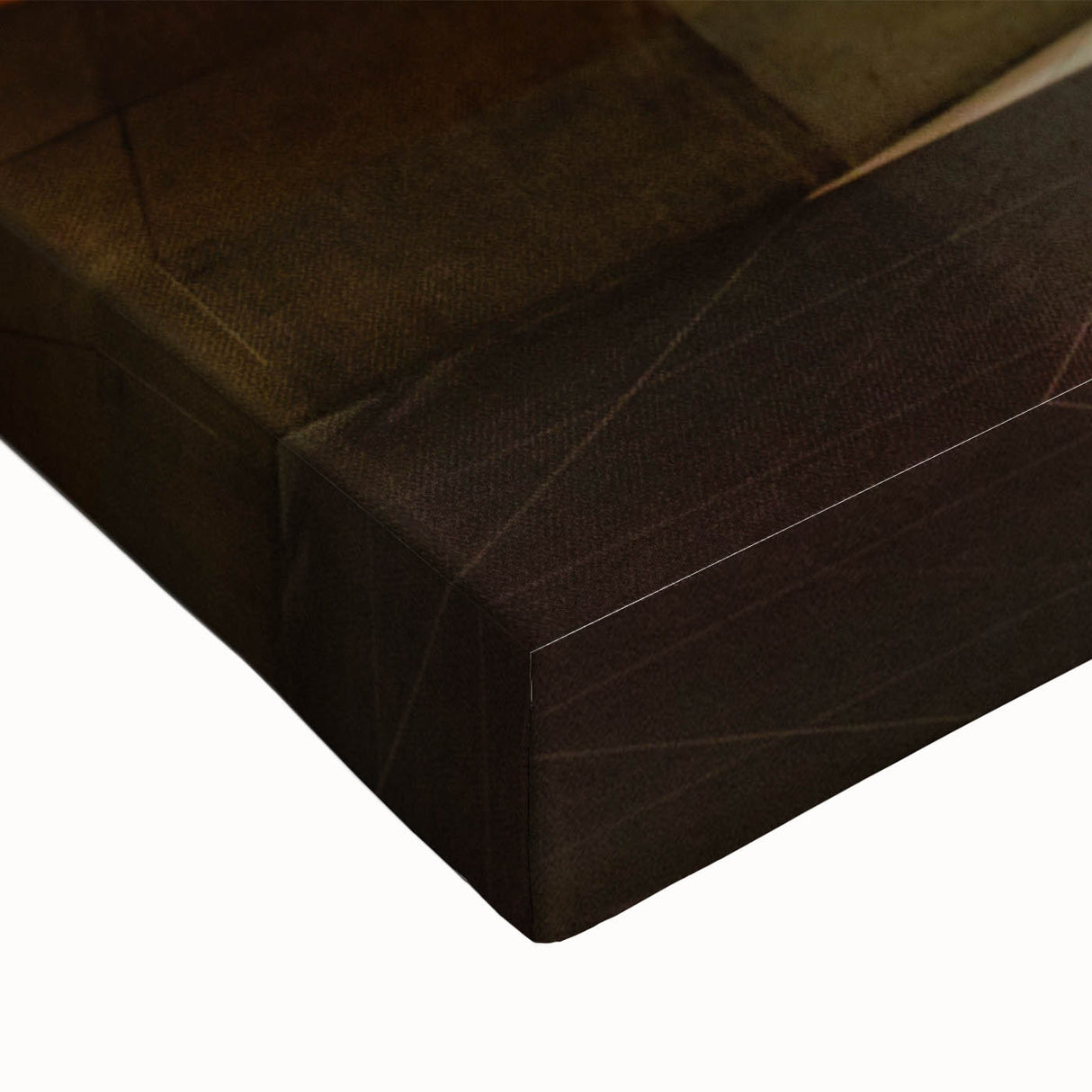 Black and white landscape art painting of Stockholm on stretched canvas, suitable for bedroom wall art.