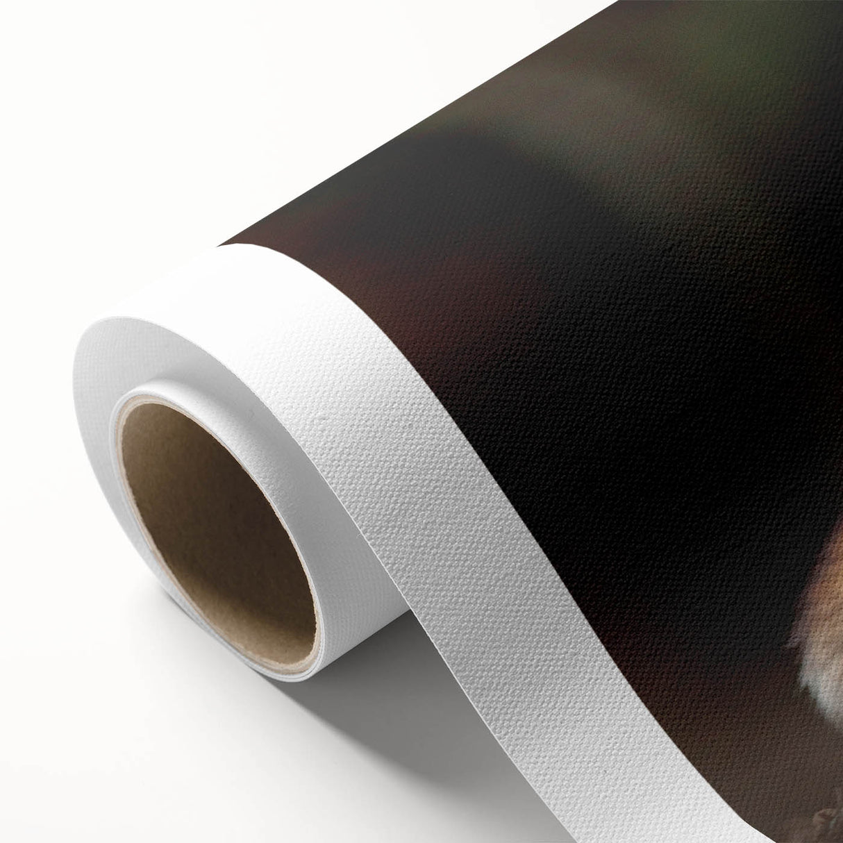 Art deco poster featuring a serene Swedish landscape in soft pastel shades on rolled canvas, ideal for nursery wall art.