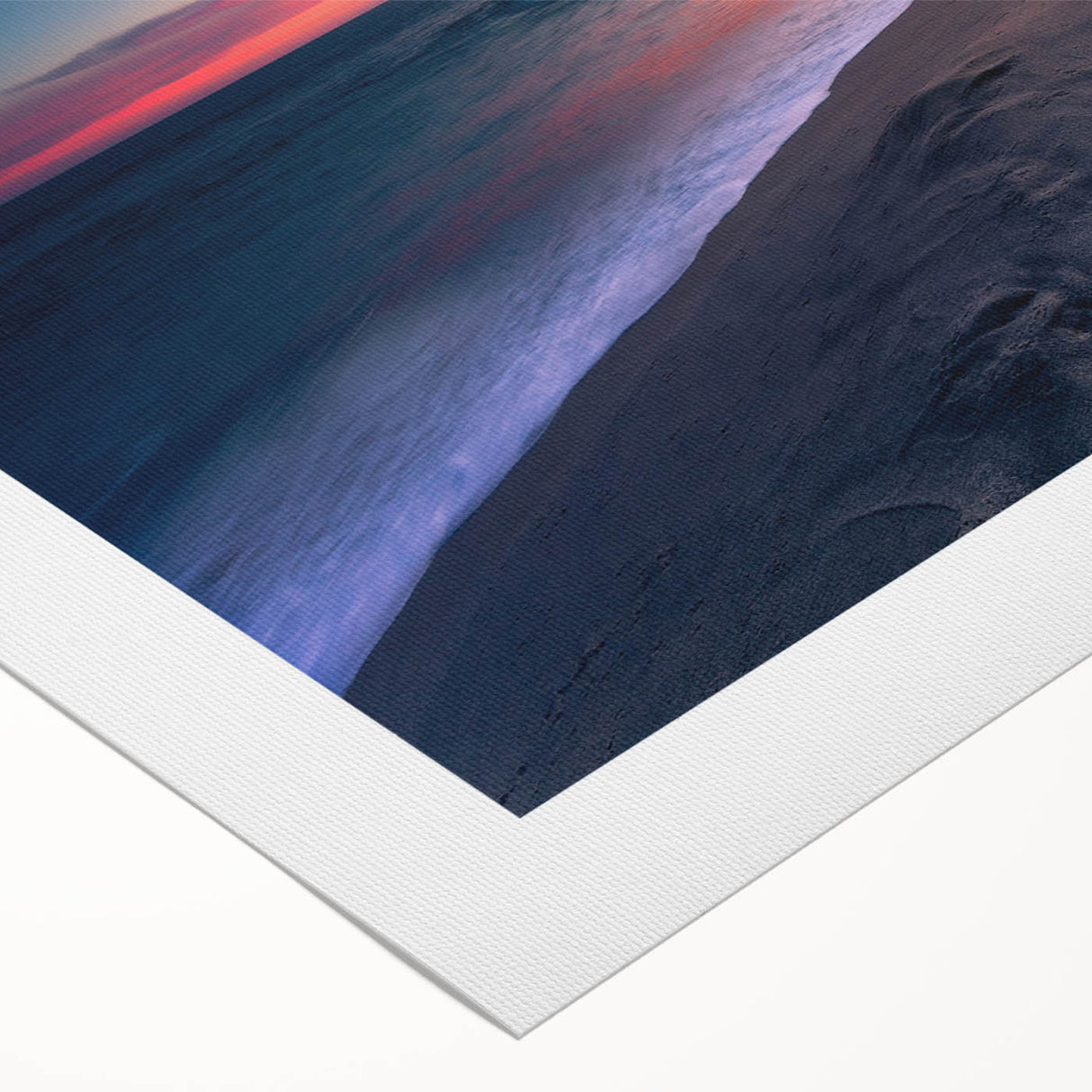 Art deco poster of Cabo San Lucas with vibrant blue and white tones on rolled canvas, ideal for dining room wall art.