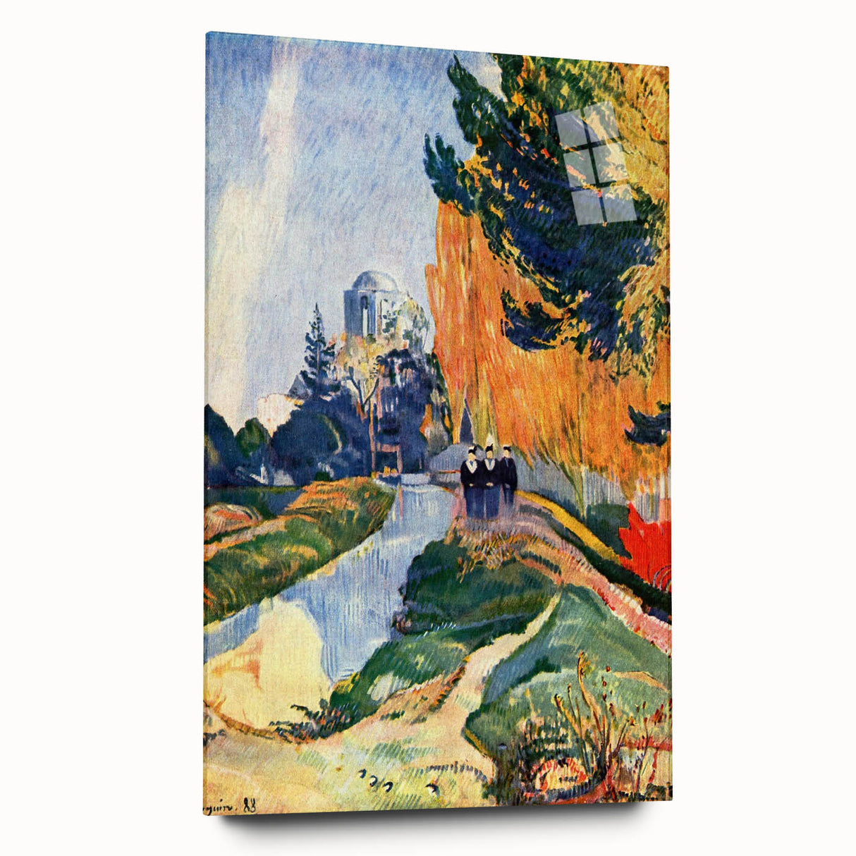 Paul Gauguin’s Les Alyscamps - Vibrant Impressionist Wall Art Print