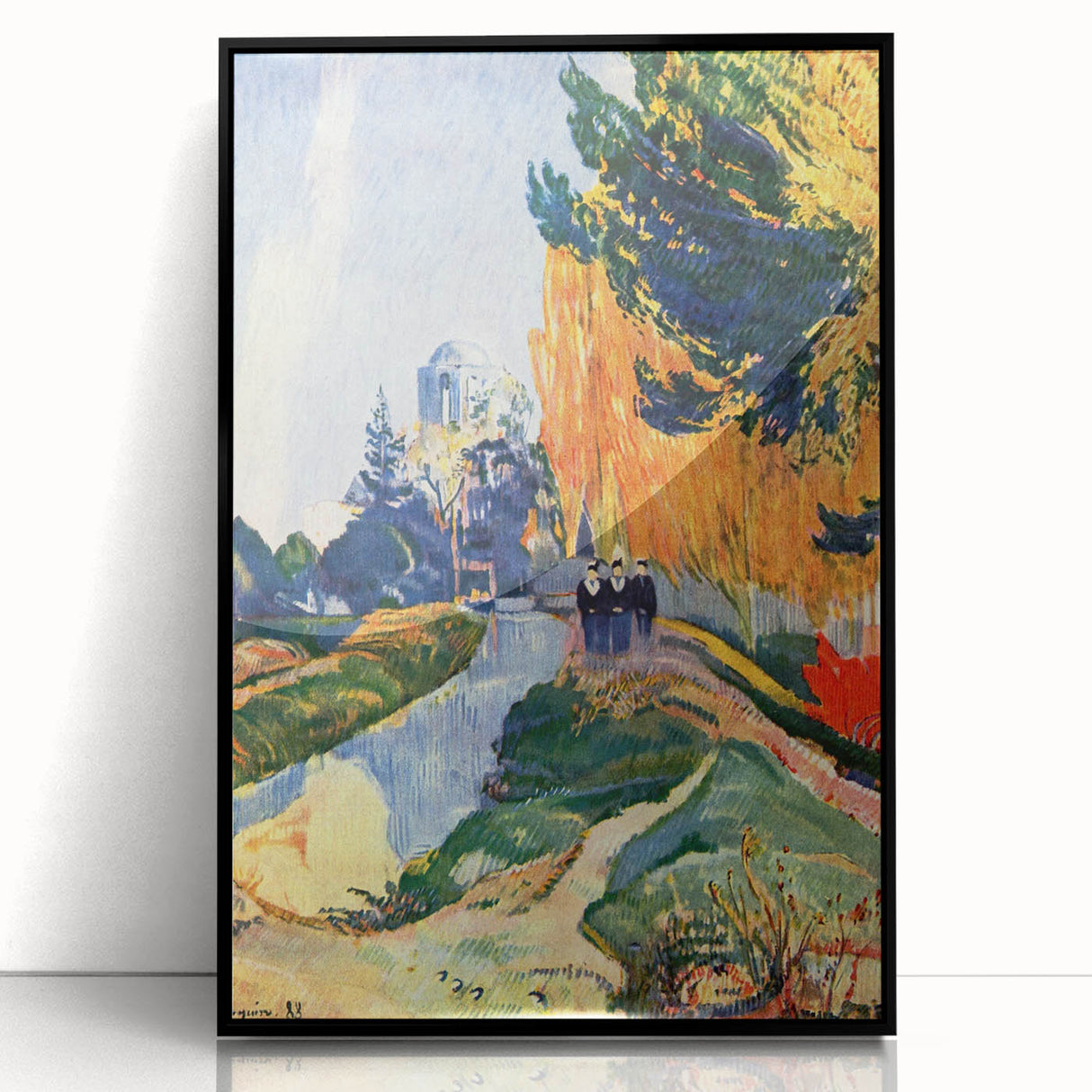 Paul Gauguin’s Les Alyscamps - Vibrant Impressionist Wall Art Print