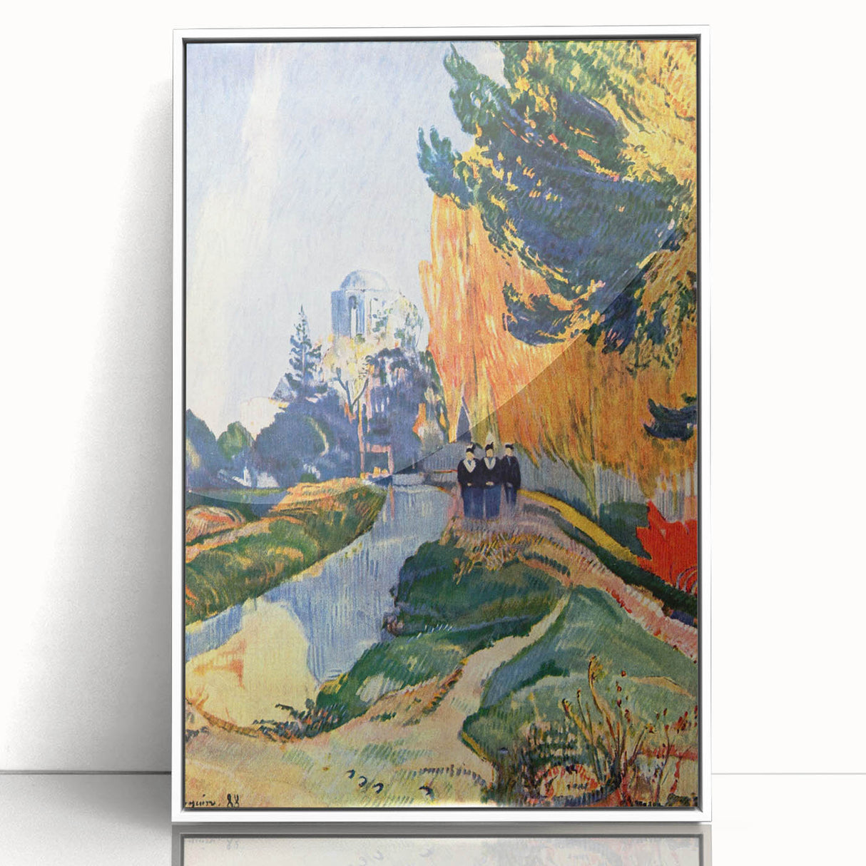 Paul Gauguin’s Les Alyscamps - Vibrant Impressionist Wall Art Print