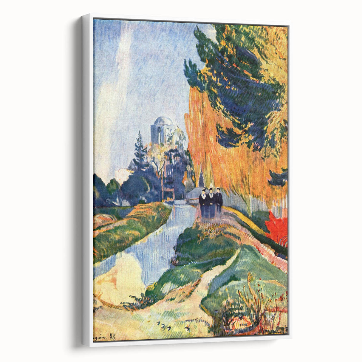 Paul Gauguin’s Les Alyscamps - Vibrant Impressionist Wall Art Print