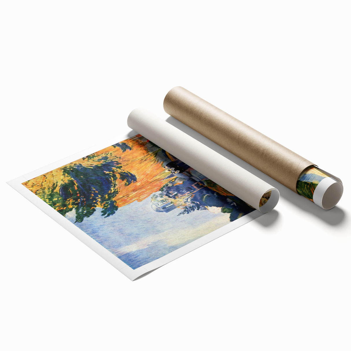 Paul Gauguin’s Les Alyscamps - Vibrant Impressionist Wall Art Print