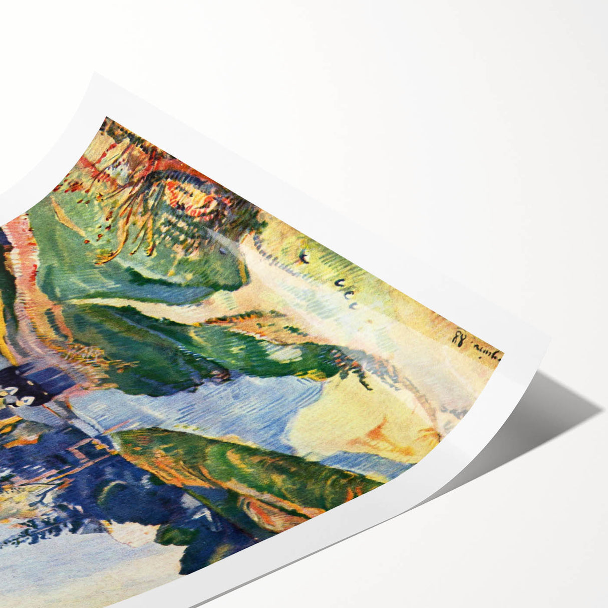 Paul Gauguin’s Les Alyscamps - Vibrant Impressionist Wall Art Print