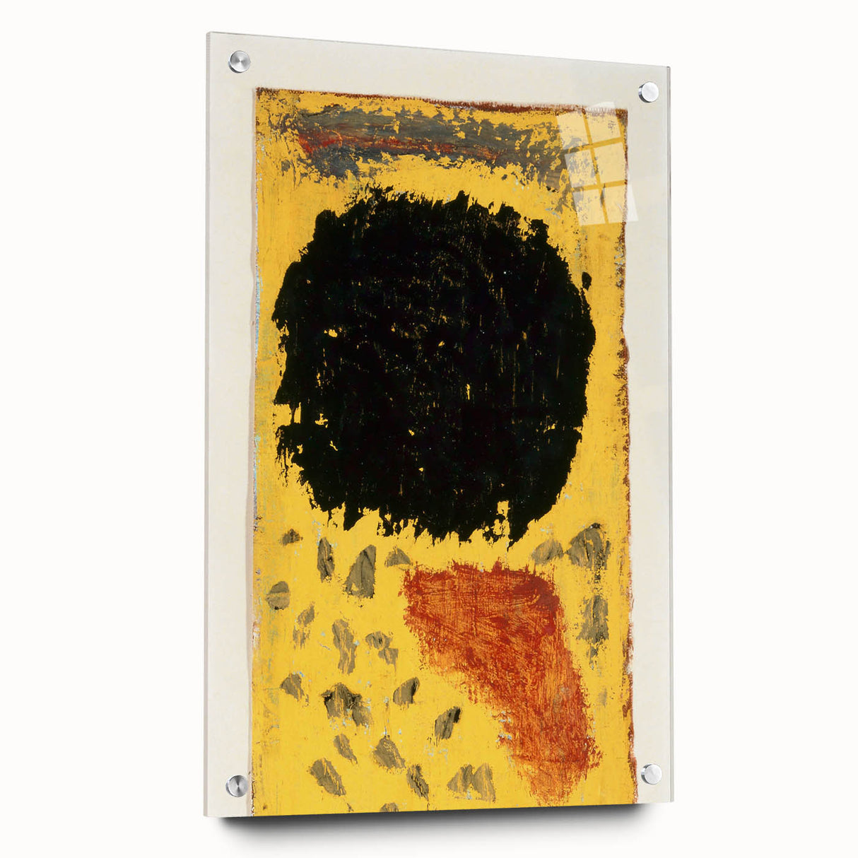 Paul Klee’s Black, Still in Place - Abstract Modern Wall Art Print