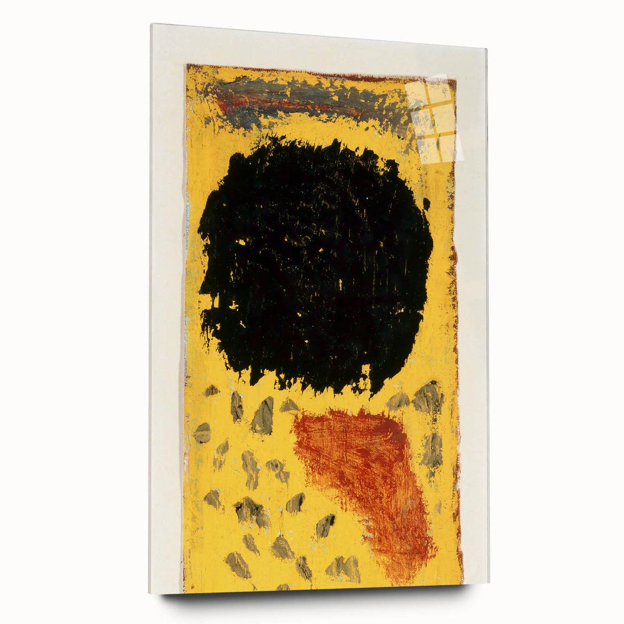 Paul Klee’s Black, Still in Place - Abstract Modern Wall Art Print