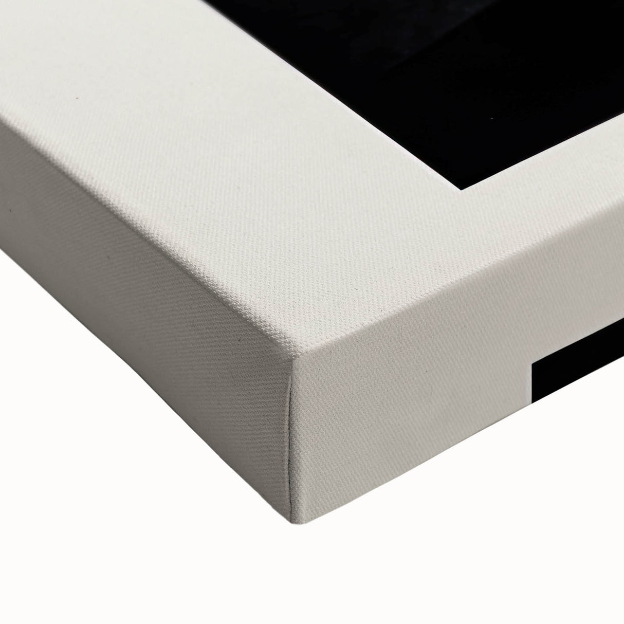 Acrylic Dining Room Artwork – Geometric Black & White Print