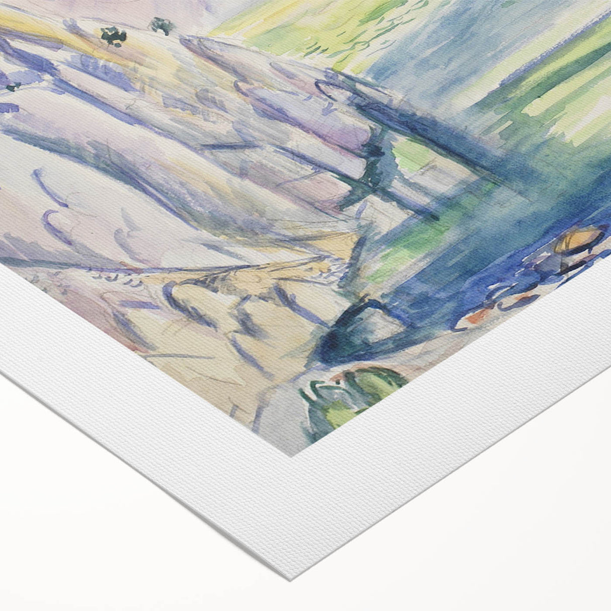 Modern Cove Art - Contemporary Abstract Seascape Wall Decor