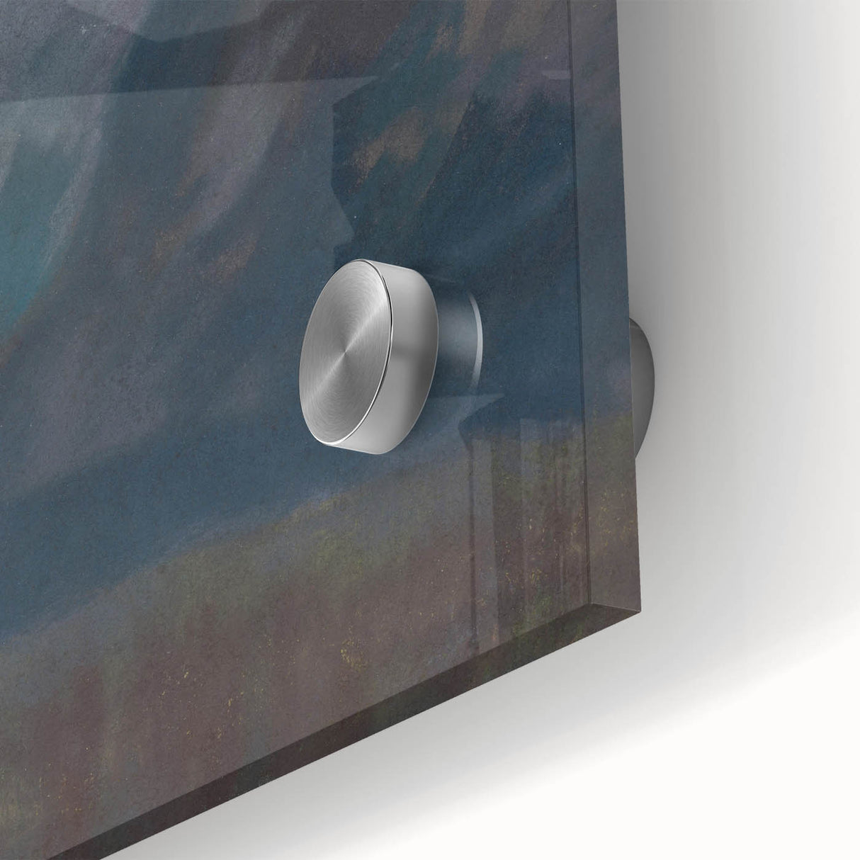 Modern Wall Art - Abstract Mountain Landscape in Contemporary Style