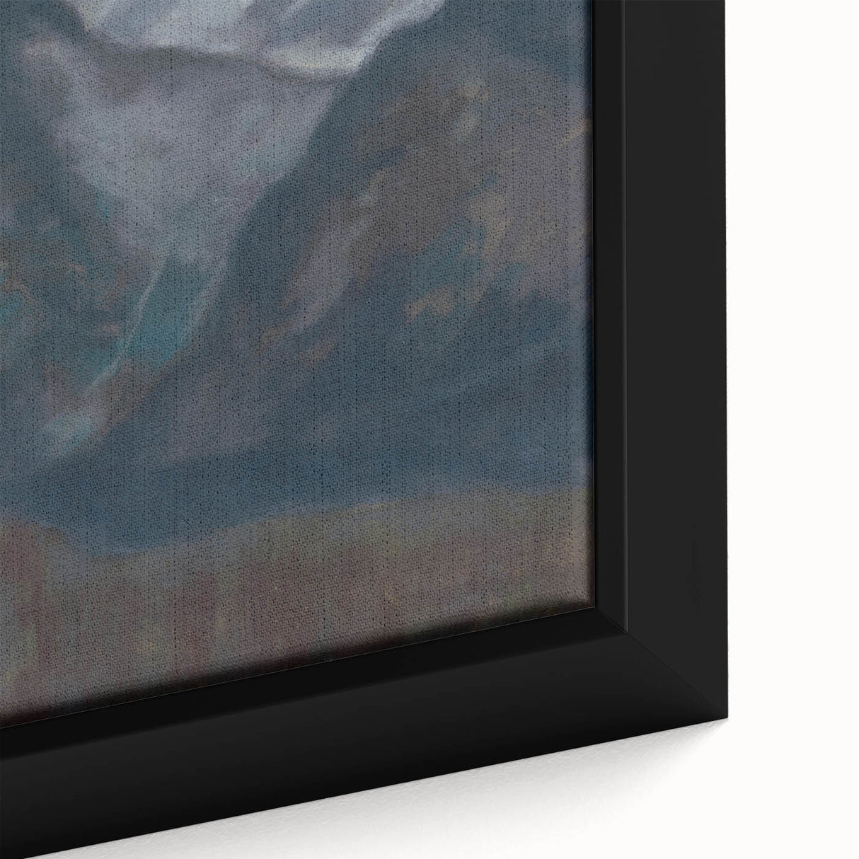 Modern Wall Art - Abstract Mountain Landscape in Contemporary Style