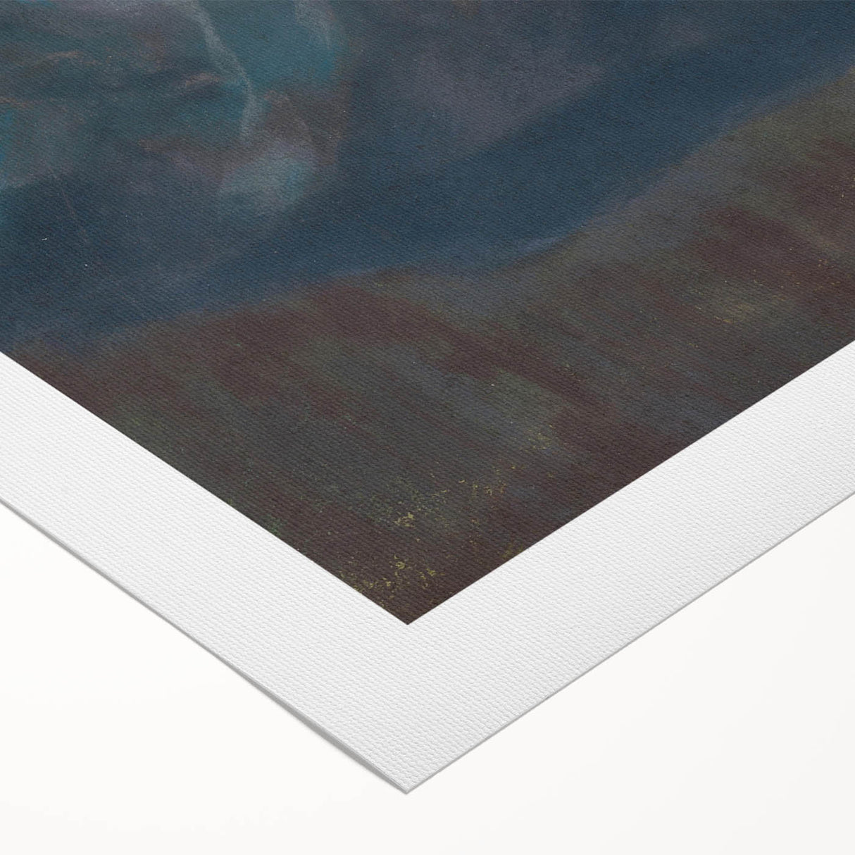 Modern Wall Art - Abstract Mountain Landscape in Contemporary Style