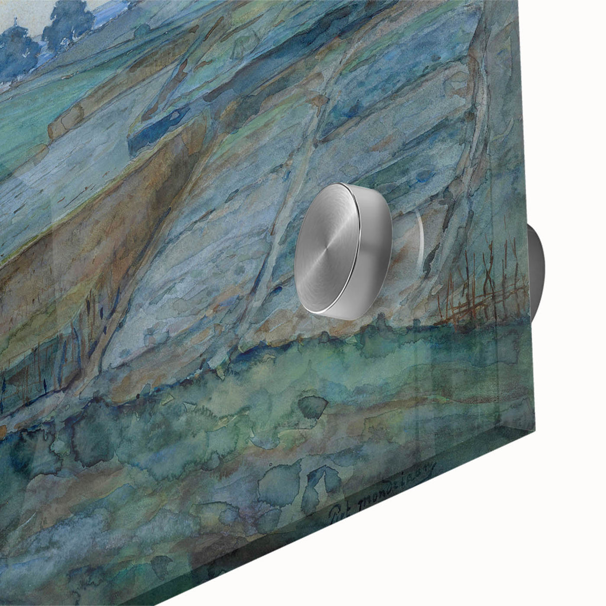 Modern Landscape Art - Abstract Scenic Wall Decor for Homes