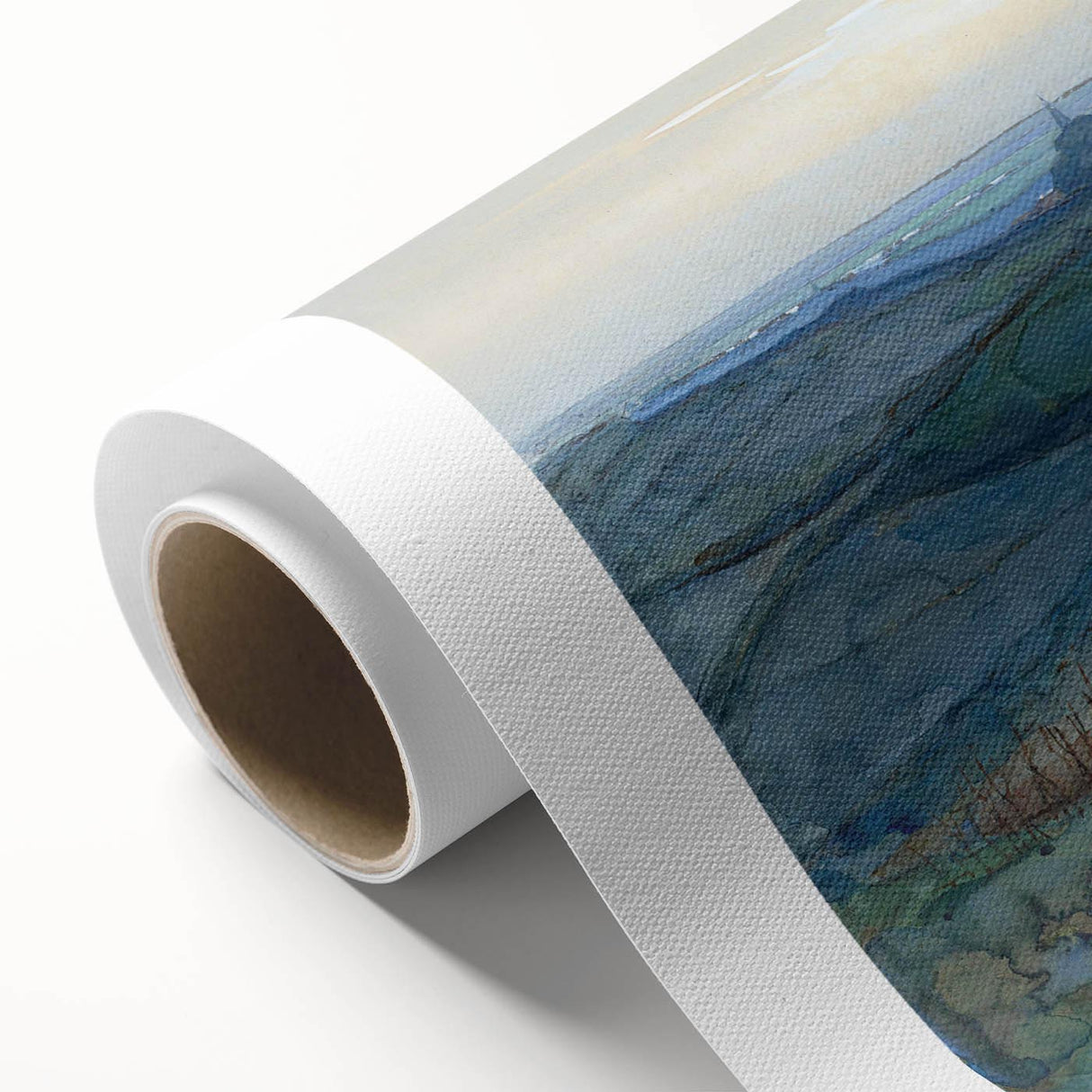 Modern Landscape Art - Abstract Scenic Wall Decor for Homes