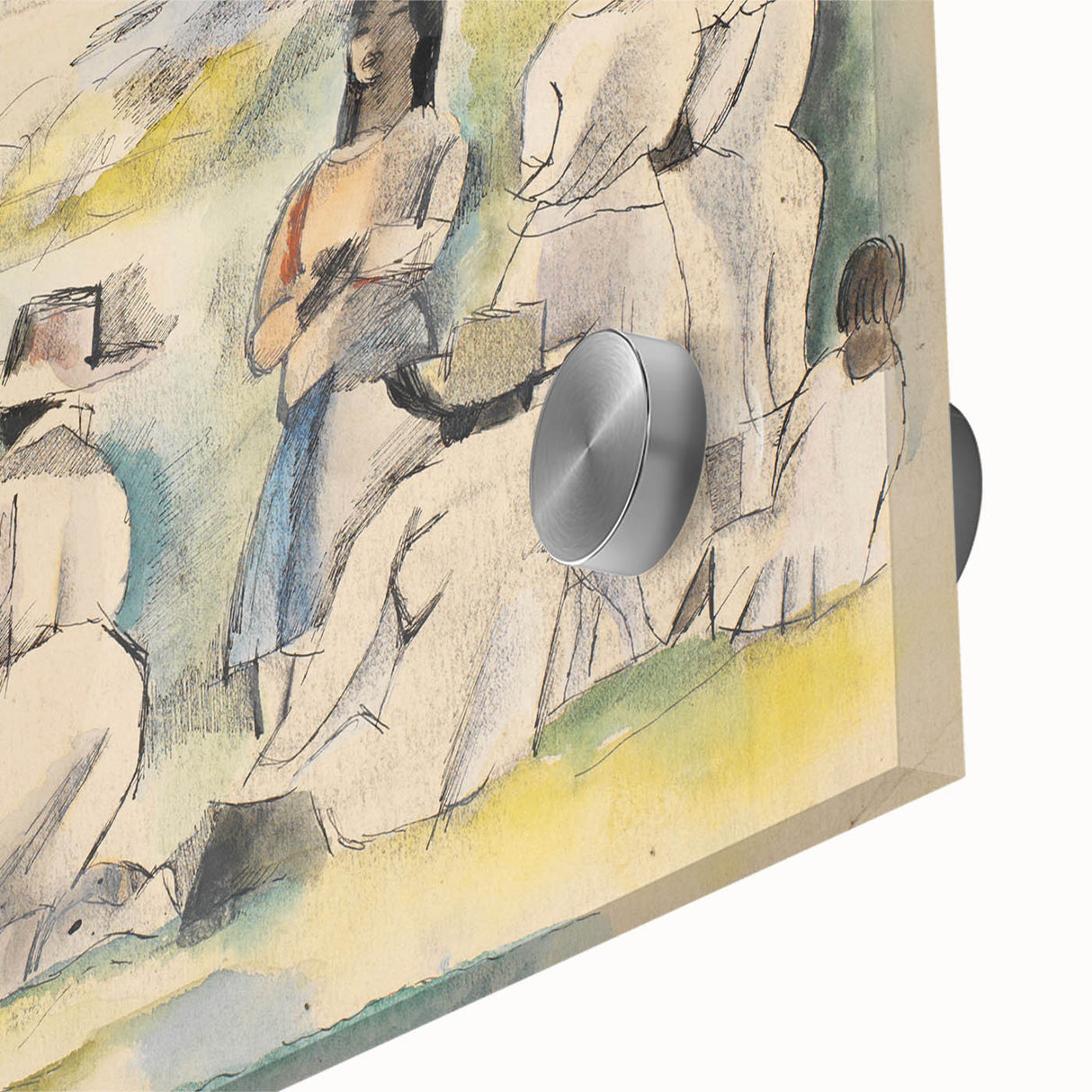 Modern Figurative Art - Abstract Group Scene Wall Decor