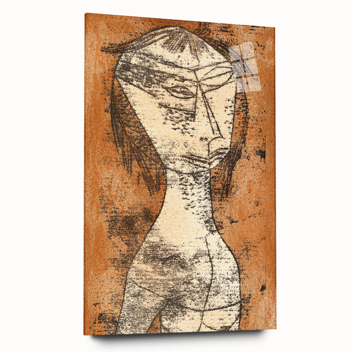 Modern Wall Art - Abstract Inner Light Portrait in Contemporary Style