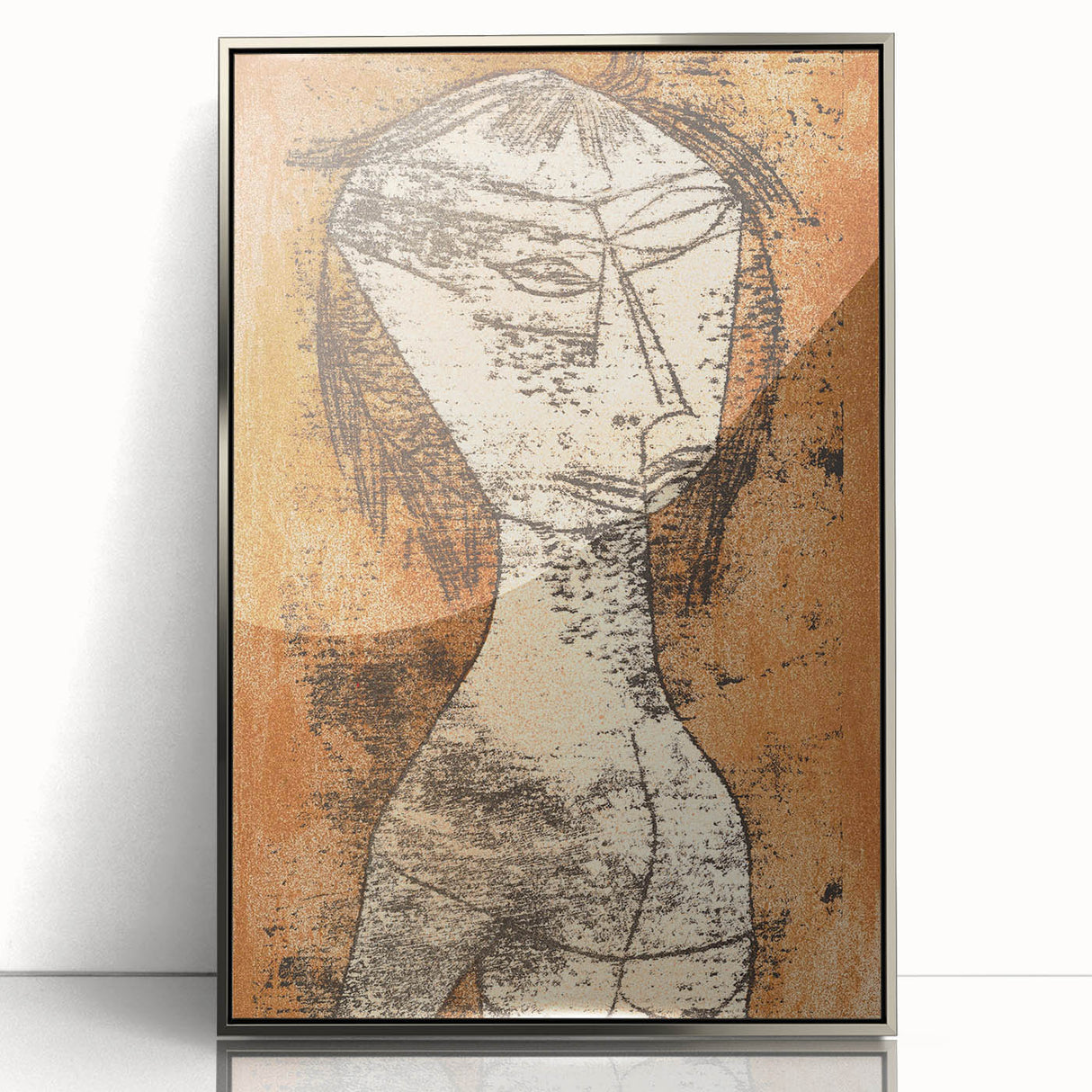 Modern Wall Art - Abstract Inner Light Portrait in Contemporary Style