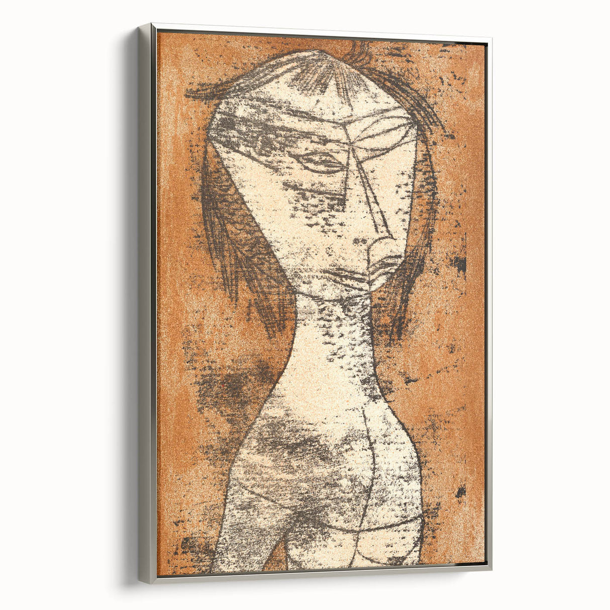 Modern Wall Art - Abstract Inner Light Portrait in Contemporary Style