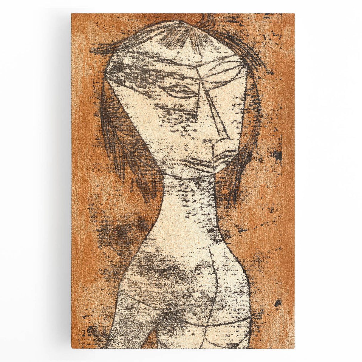 Modern Wall Art - Abstract Inner Light Portrait in Contemporary Style