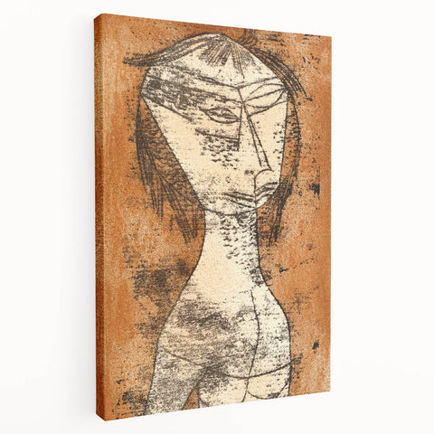 Modern Wall Art - Abstract Inner Light Portrait in Contemporary Style