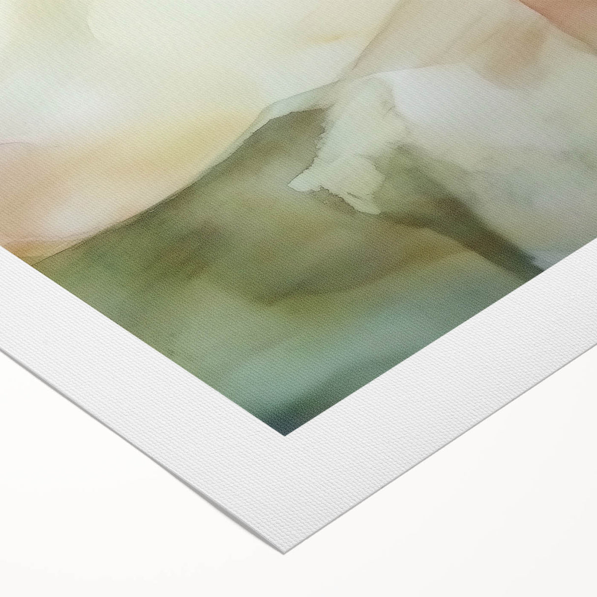 Abstract figurative rolled canvas artwork showcasing vibrant colors and dynamic shapes, perfect for modern home decor. Packaged in a protective cardboard tube.