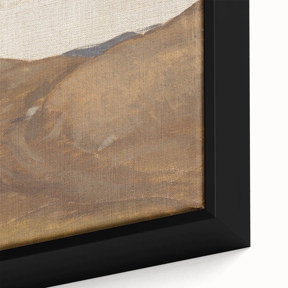 Modern Earth Tones Landscape - Abstract Minimalist Wall Art