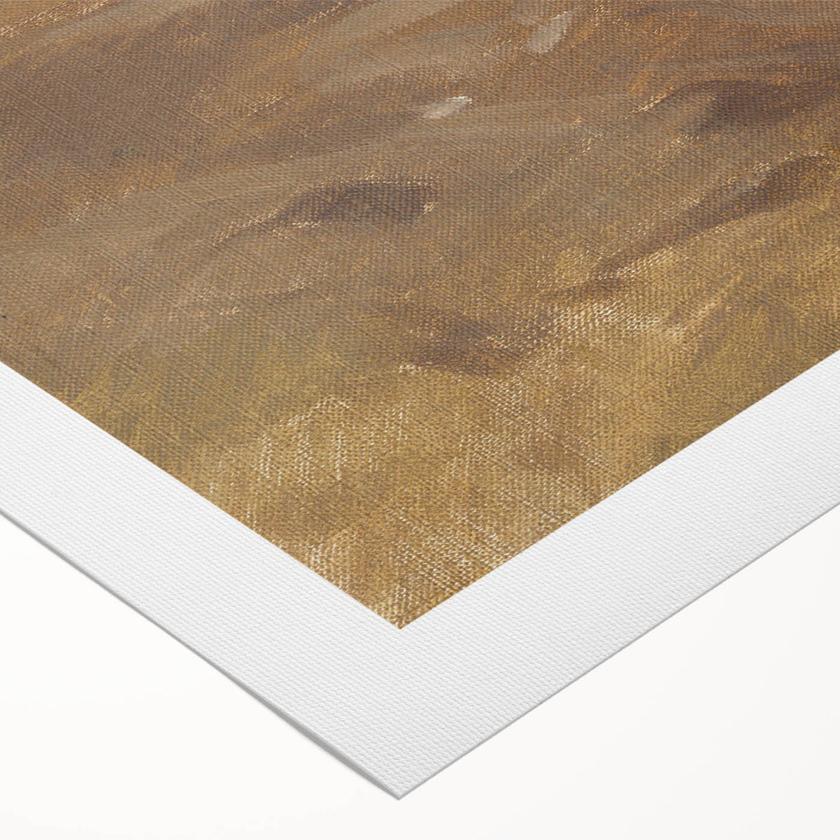 Modern Earth Tones Landscape - Abstract Minimalist Wall Art