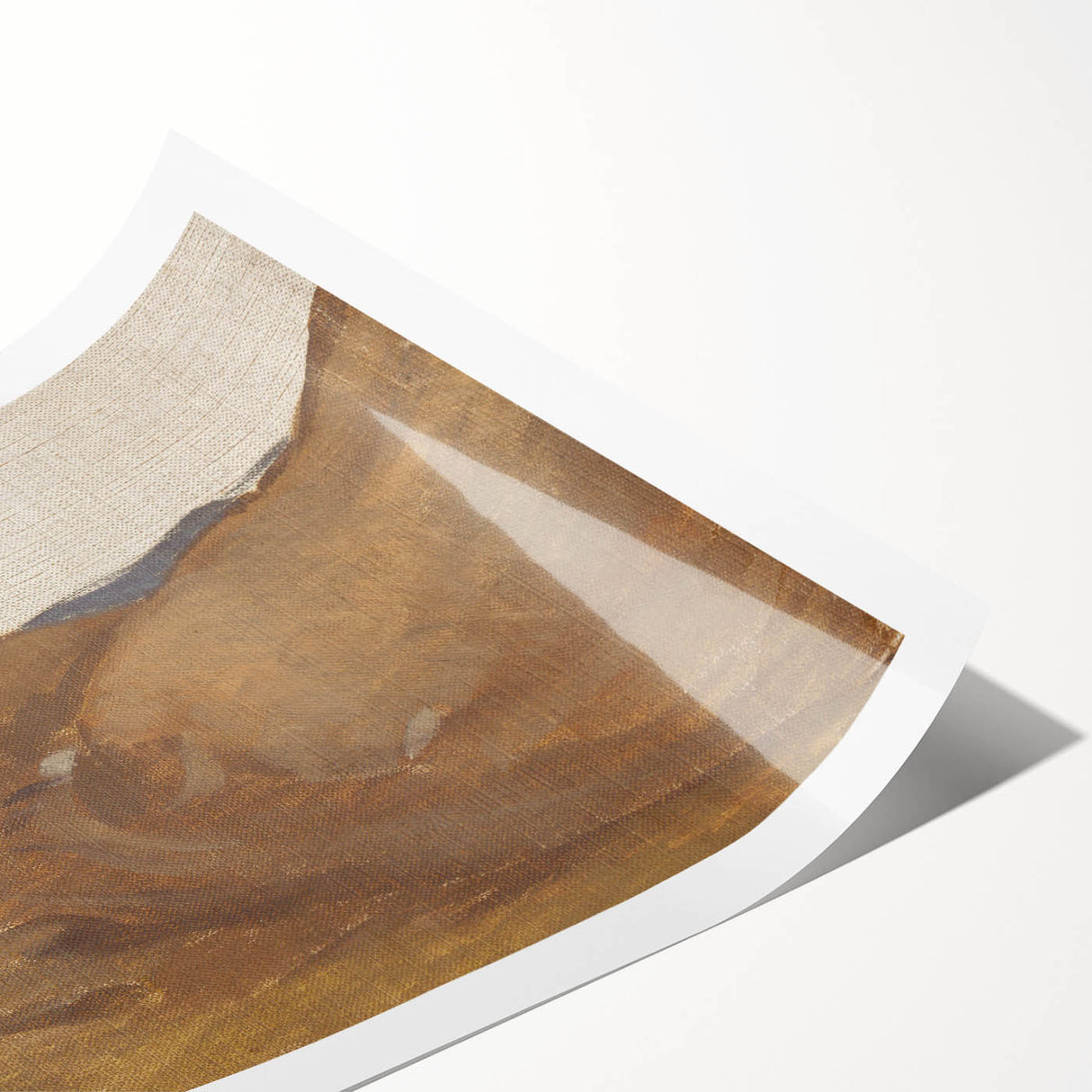 Modern Earth Tones Landscape - Abstract Minimalist Wall Art