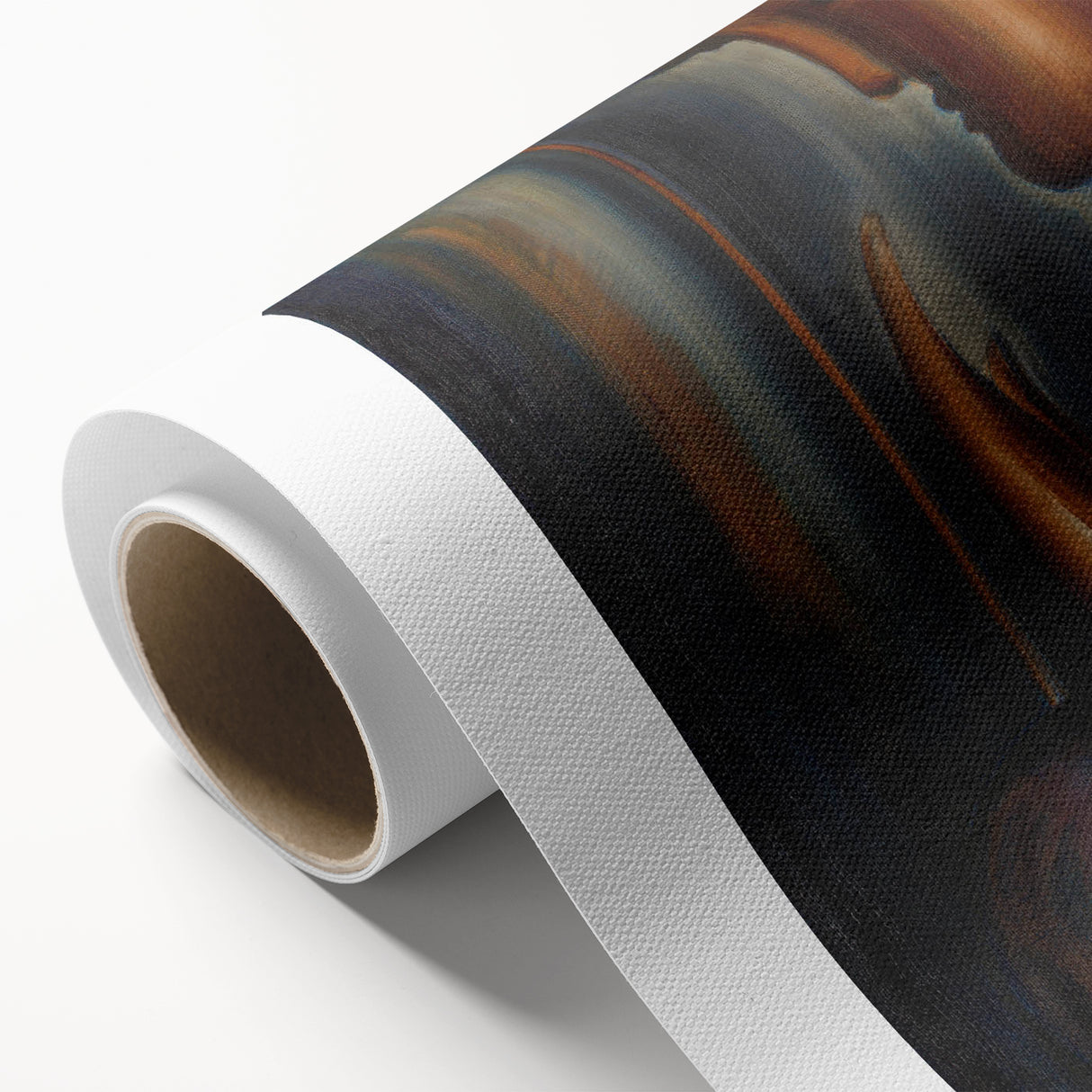 Modern Wall Art - Abstract Before the Mirror Portrait in Subtle Tones