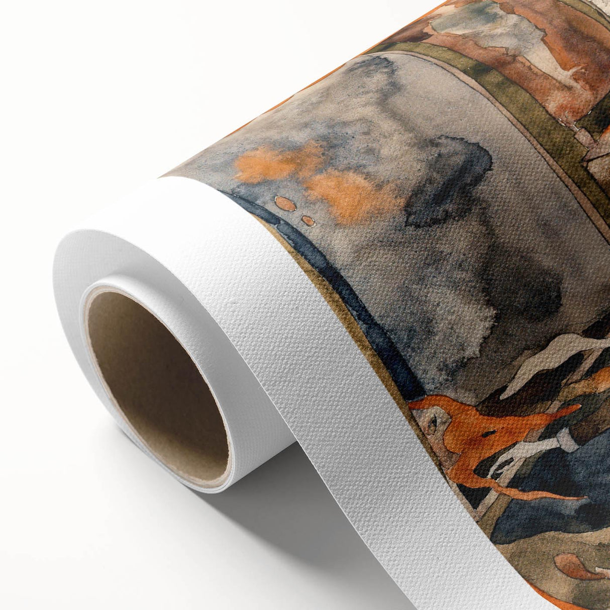 Modern Expressionist Art - Abstract Dramatic Scene Wall Decor