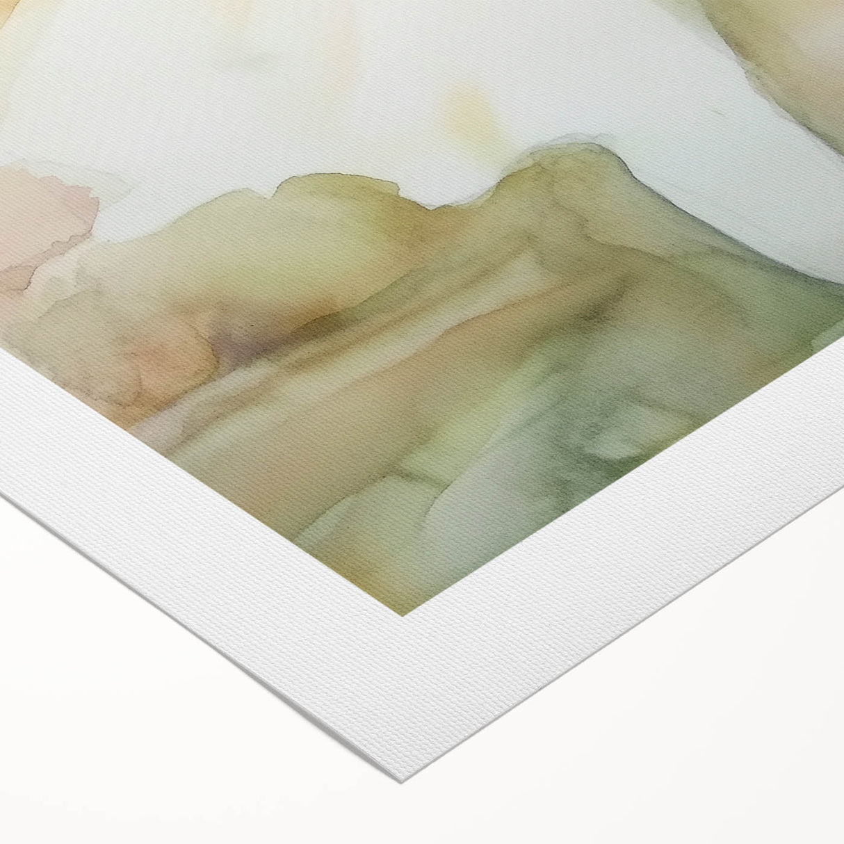 Abstract figurative rolled canvas artwork showcasing vibrant colors and dynamic shapes, perfect for modern decor. Packaged securely in a cardboard tube for protection during shipping.