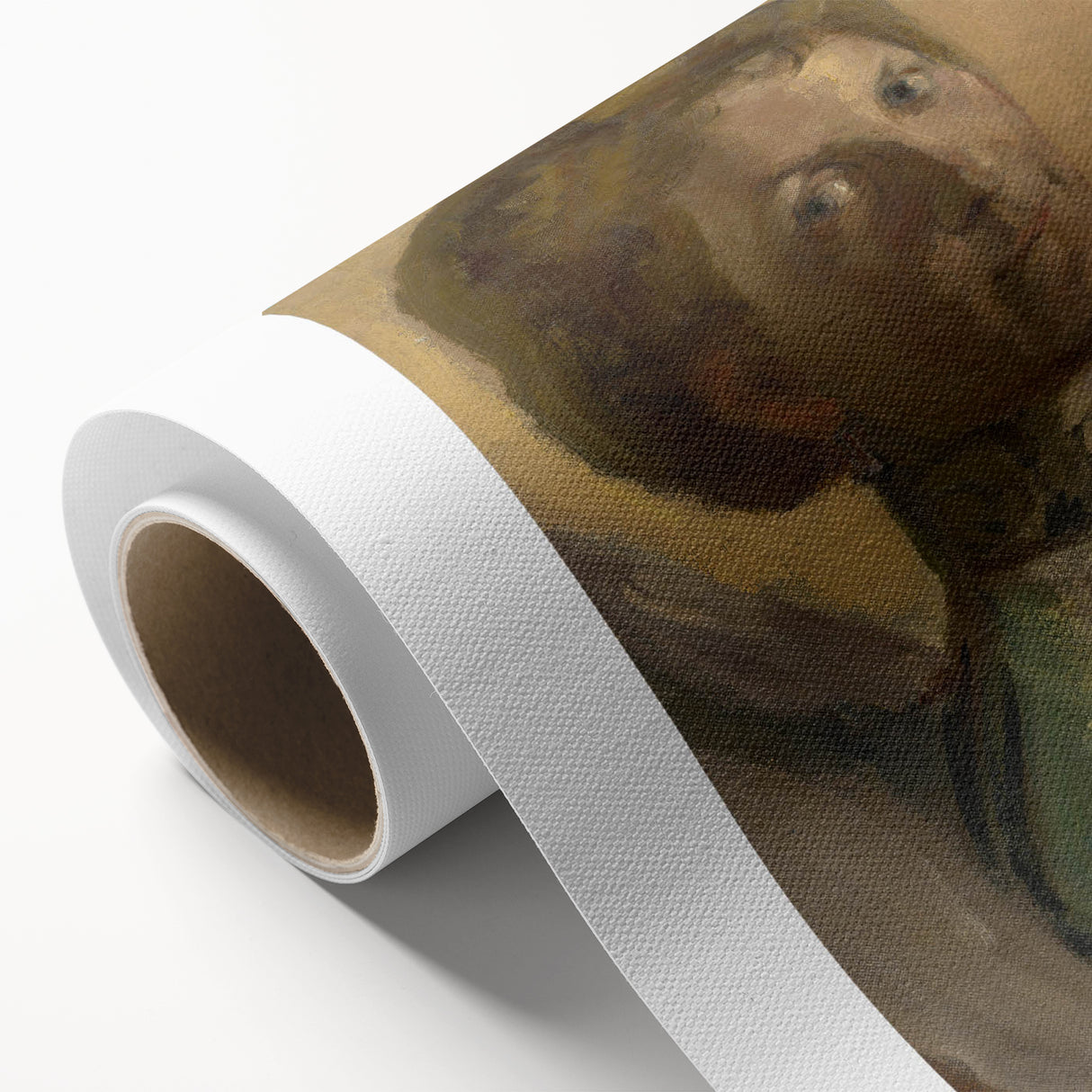 Modern Wall Art - Portrait of Countess Nyáryová in Soft Impressionist Style