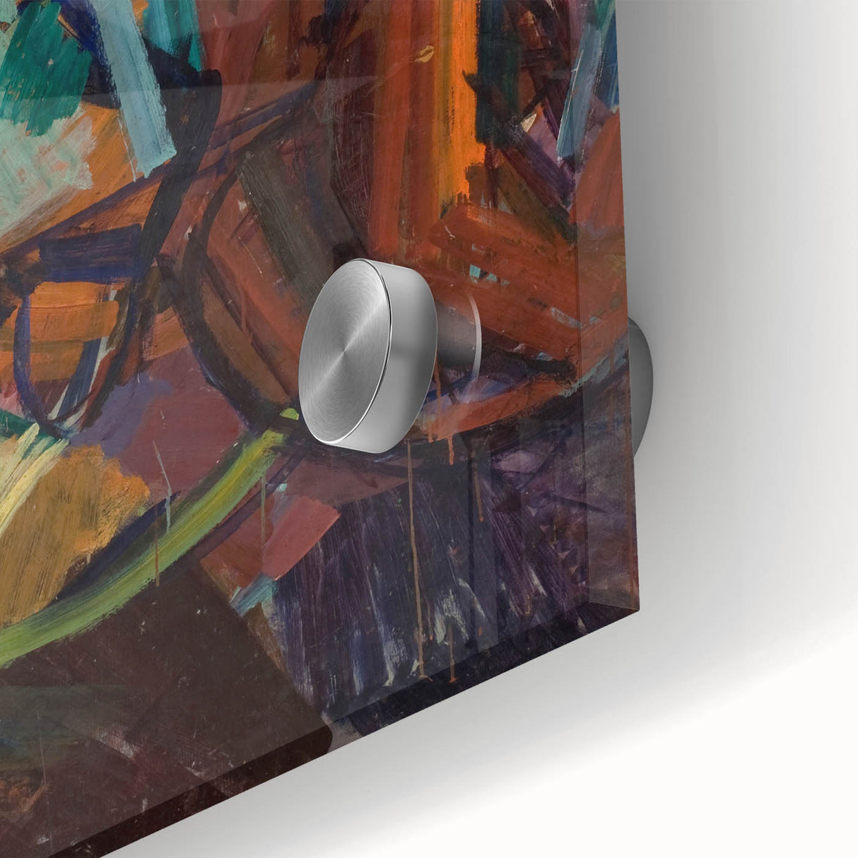 Modern Wall Art - Abstract Sketch After Delacroix in Vibrant Brushstrokes