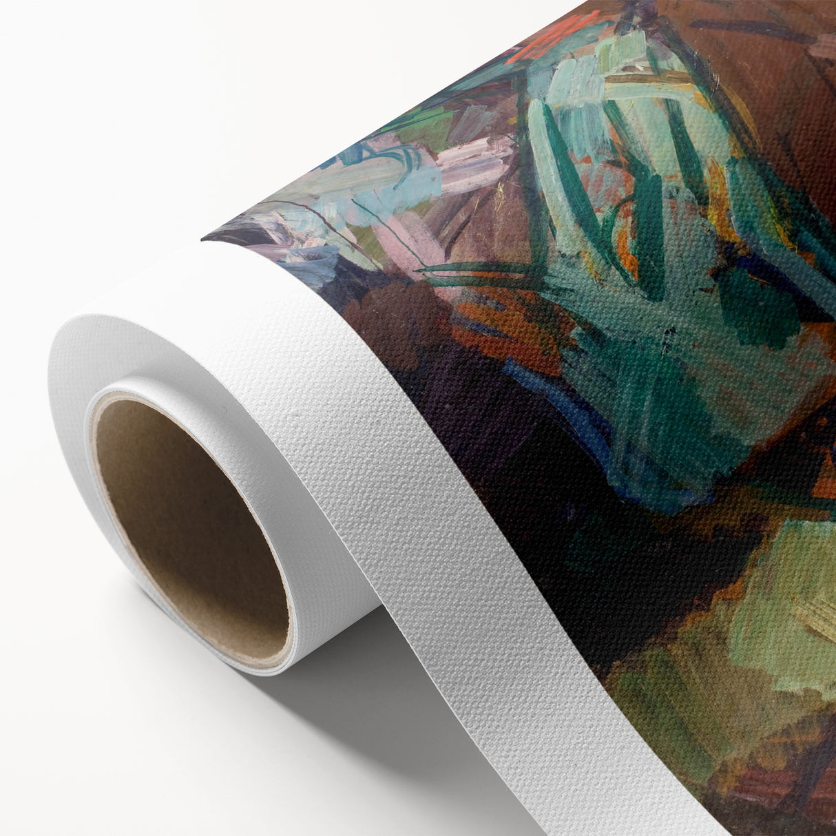 Modern Wall Art - Abstract Sketch After Delacroix in Vibrant Brushstrokes