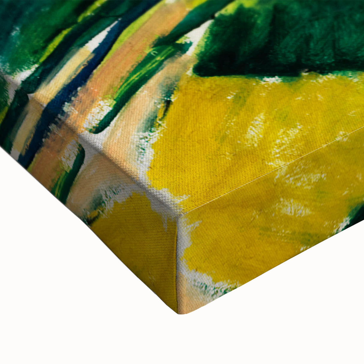 Modern Wall Art of Colorful Abstract Architecture - Bold Contemporary Style