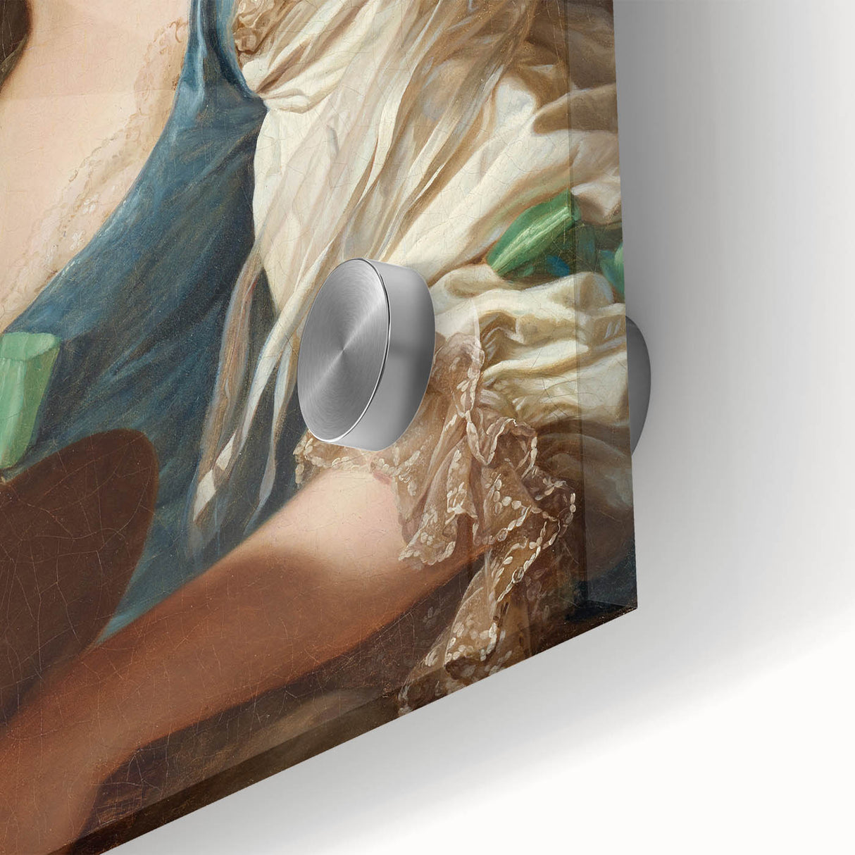 Classic Romantic Paintings - Anne Vallayer-Coster Portrait Canvas Art