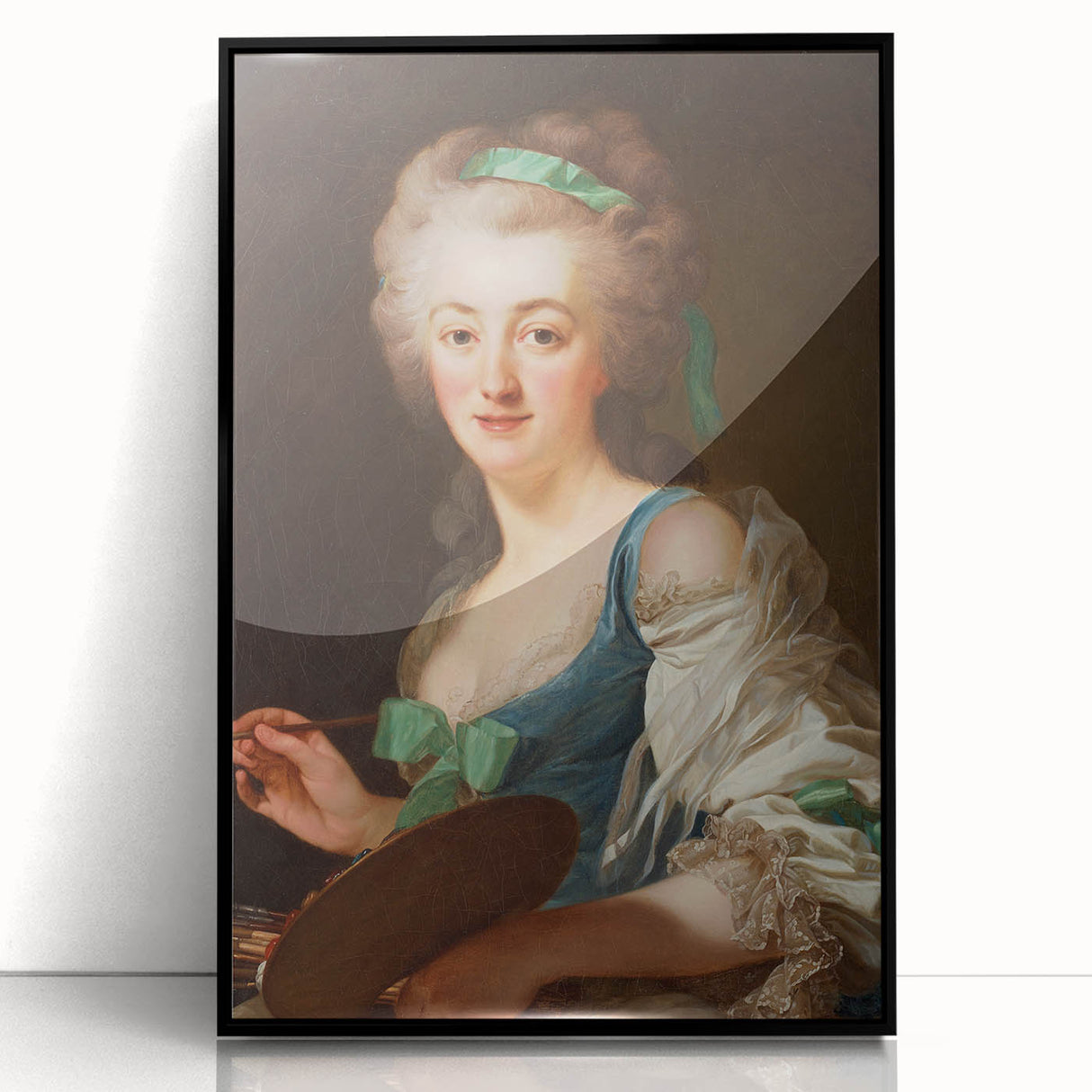 Classic Romantic Paintings - Anne Vallayer-Coster Portrait Canvas Art
