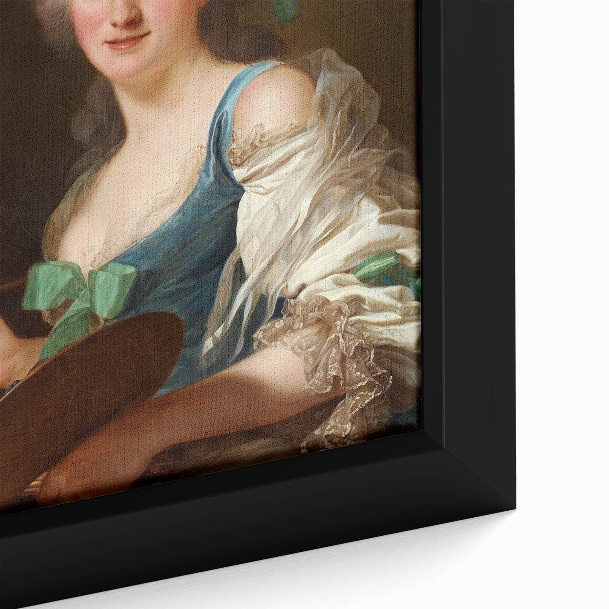Classic Romantic Paintings - Anne Vallayer-Coster Portrait Canvas Art