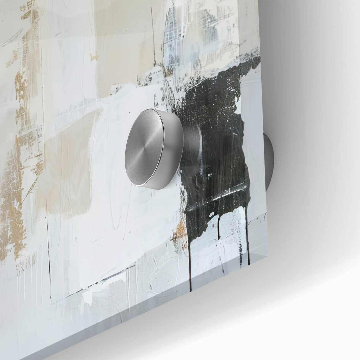 Modern Dining Room Art - Neutral Abstract Framed Dining Room Prints