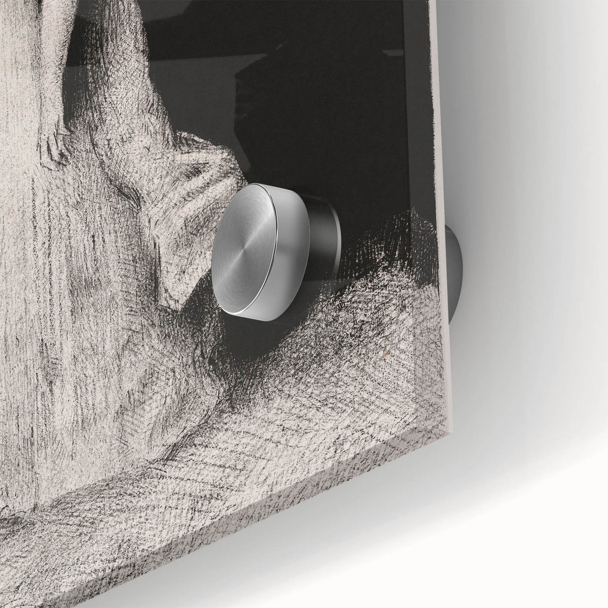 Modern Wall Art - Haunting Abstract Monochrome by Odilon Redon