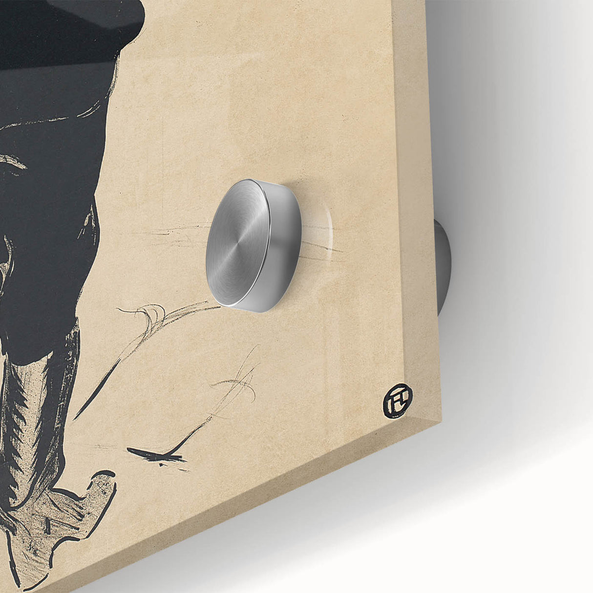 Modern Wall Art - Aristide Bruant Minimalist Poster by Toulouse-Lautrec