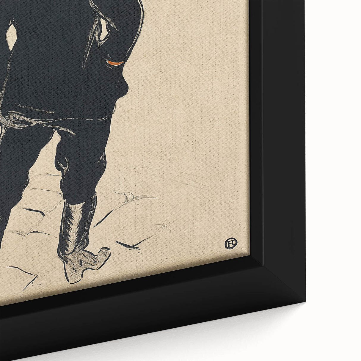 Modern Wall Art - Aristide Bruant Minimalist Poster by Toulouse-Lautrec