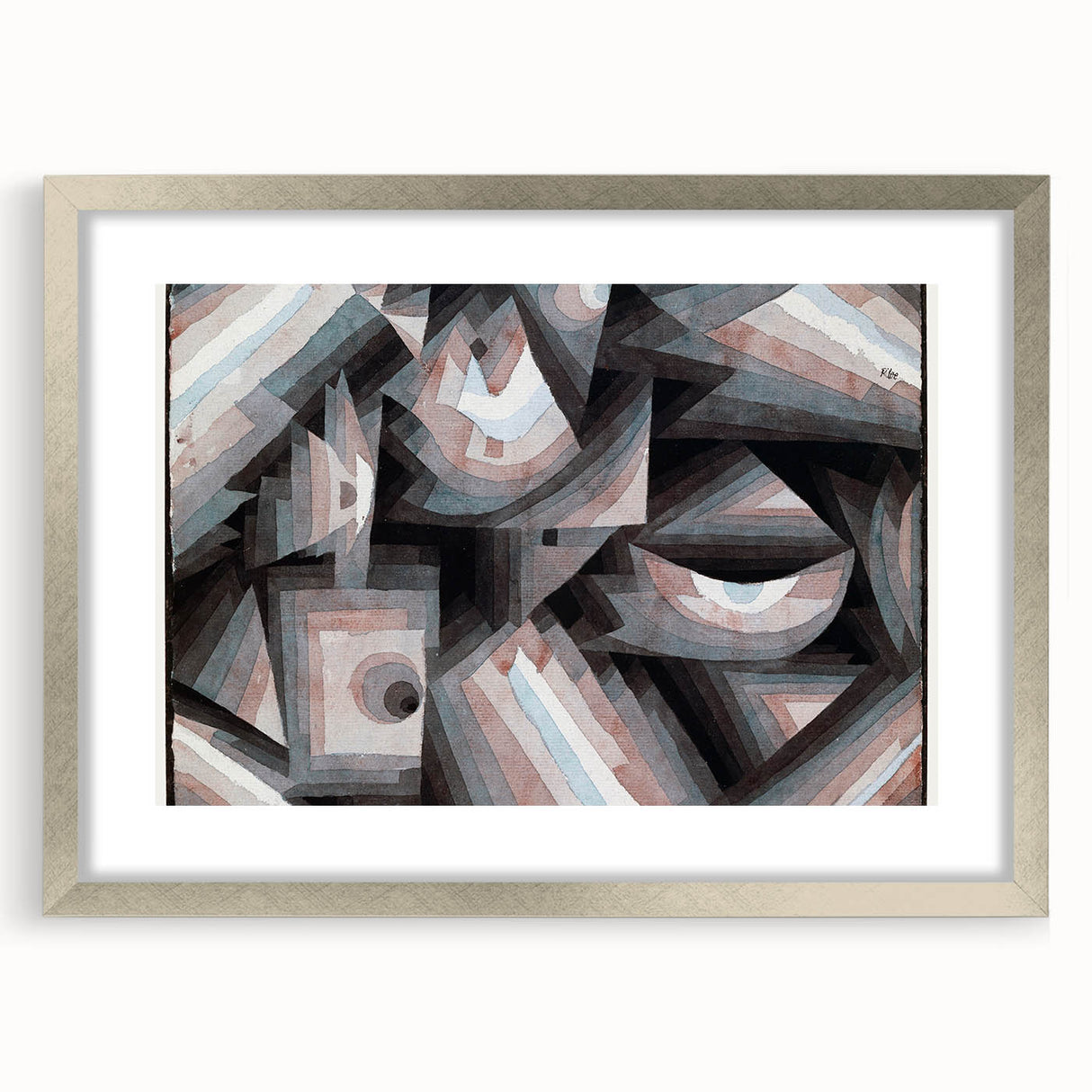 Modern Wall Art of Geometric Abstract Design - Minimalist Contemporary
