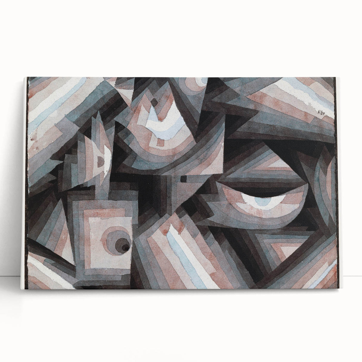 Modern Wall Art of Geometric Abstract Design - Minimalist Contemporary
