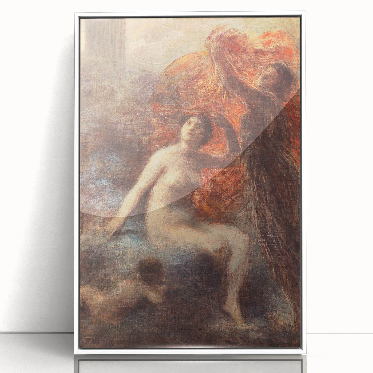 Modern Wall Art - The Palace of Aurora by Henri Fantin-Latour