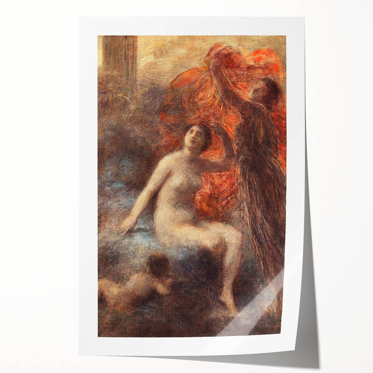 Modern Wall Art - The Palace of Aurora by Henri Fantin-Latour