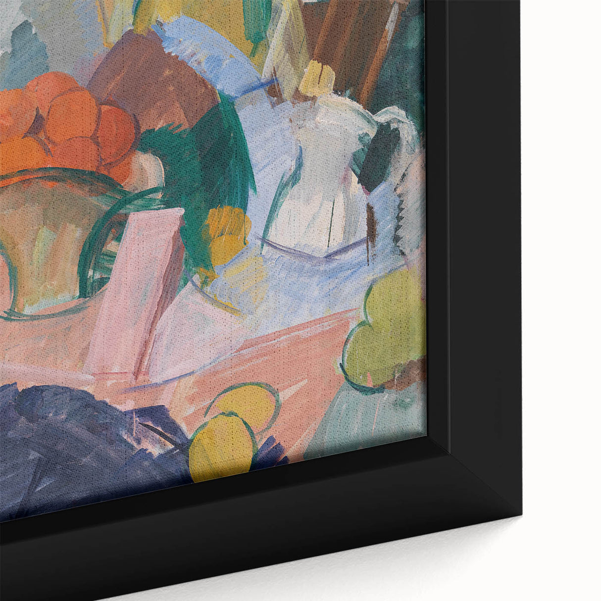 Modern Wall Art of Abstract Still Life with Oranges - Contemporary Style